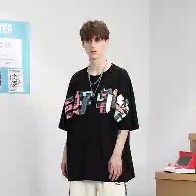 bt Colorful Patchwork Tee