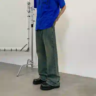 ROARINGWILD ARCH Vintage Yellow Jeans