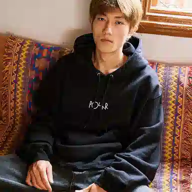 POLAR SKATE CO Stroke Logo Hoodie