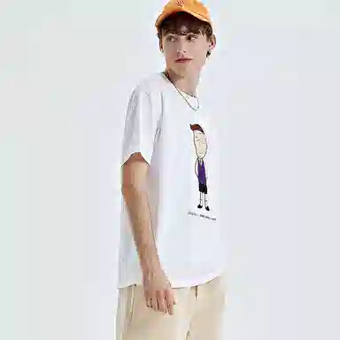 Kappa x Maruko Cartoon Print T-Shirt