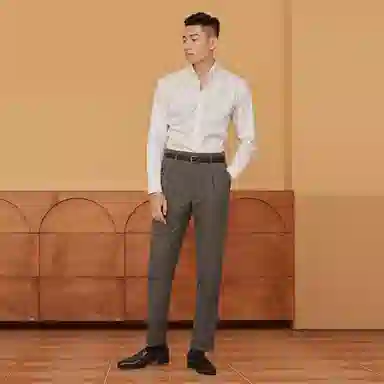 SKARO Business Suit Set White Shirt