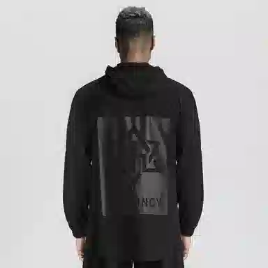 NORVINCY Logo Print Zip Jacket