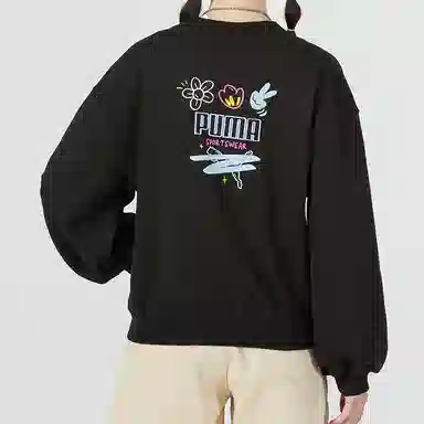 PUMA Women Fashion Sweatshirt Logo