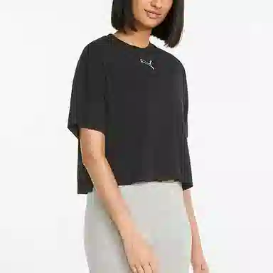 Puma Her Cropped Tee T