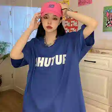 404MOB GANG Loose Fit Printed T-Shirt