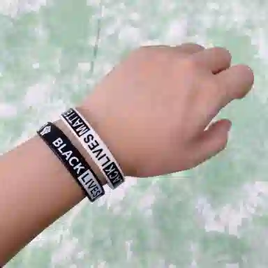 US8ACC Black Lives Matter Wristband Set