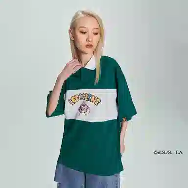Lee Xline x Z SS23 logoPolo