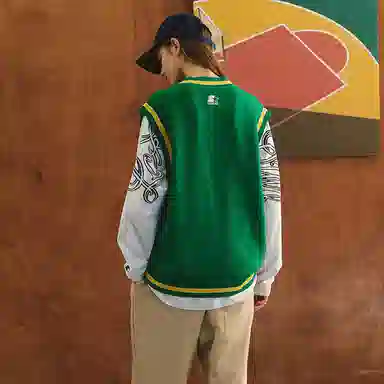 STARTER x NBA Celtics V-Neck Vest