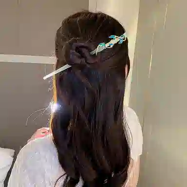 指尖瑰宝 高级感气质新中式镶钻竹节 发簪 女款