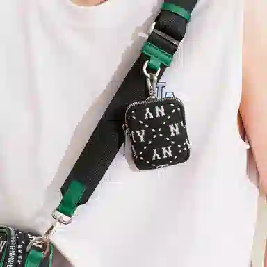 MLB Monogram Crossbody Bag Black