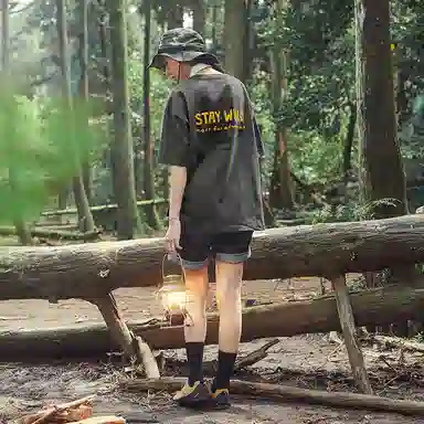 STAYREAL STAY WILD LogoT