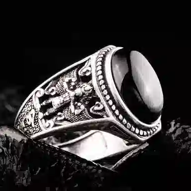 IDEE CREATIVE IDEA DIHUN Ring Black