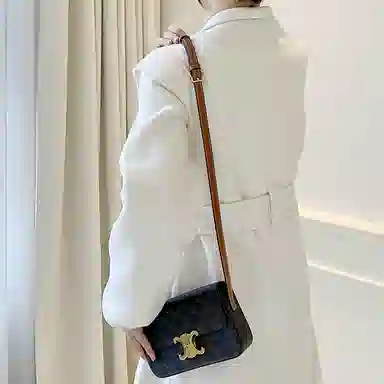 奢护匠心坊 凯旋门 延长皮肩带可调节改造腋下加长配件 超纤 豆腐包包包带 女款 棕色/黑色