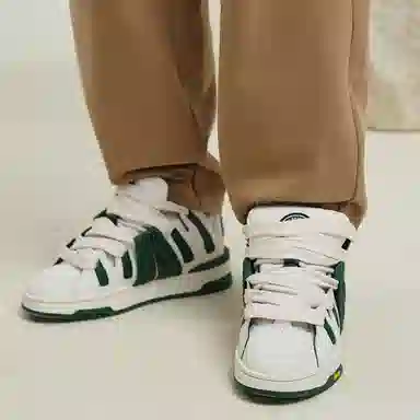 Palladium Skate Thin White Green