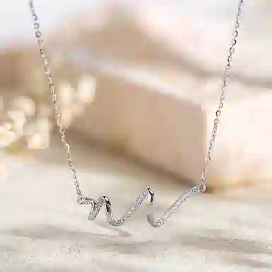 FANCI Heartbeat Signal Necklace