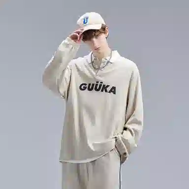 Guuka FW22 Black Polo Tee