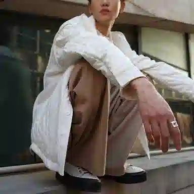 Organic Emotion Quilted Suede Jacket