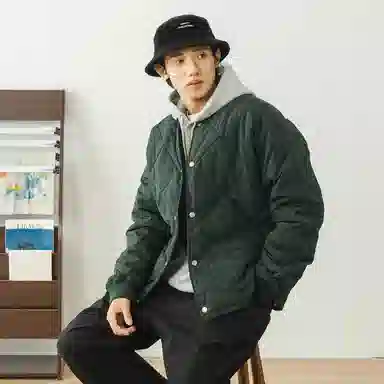 714STREET Reversible Quilted Jacket