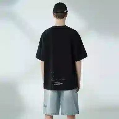 BJHG 255G Reflective Logo T-Shirt