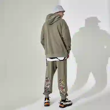 Kimura Sansha Panda Print Joggers