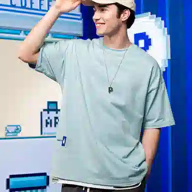 nautica white sail x MR.POPBOY SS23 Logo T