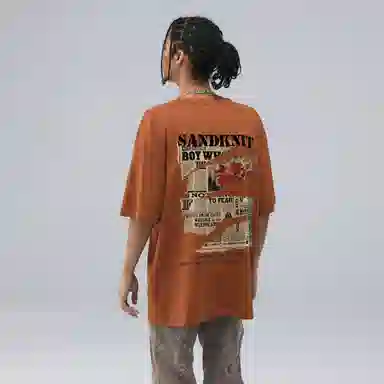 SandKnit Retro Rose Series T-Shirt