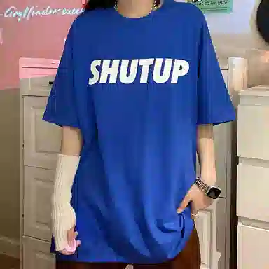 404MOB GANG Loose Fit Printed T-Shirt