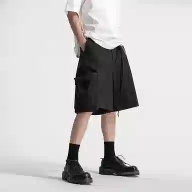 Huanshang Casual Shorts Black
