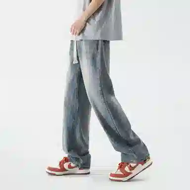 BRNR Basic Washed Loose Jeans