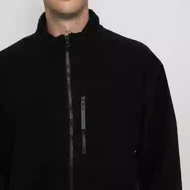 Polar Skate Co Fleece Zip Jacket Black