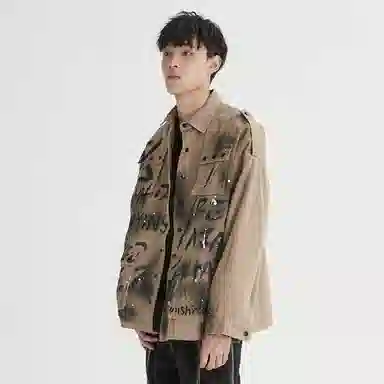 XINYINSU Art Graffiti Jacket