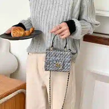 JANE KLAIN Mini Chain Bag