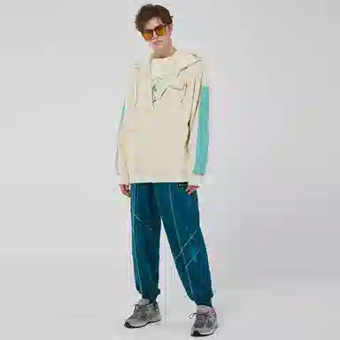 LAMLICKA Hoodie Beige