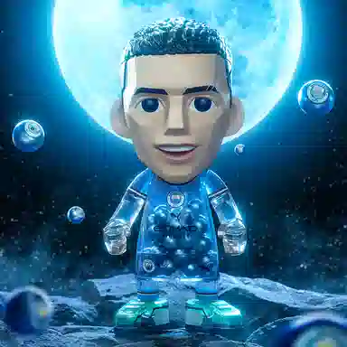 AcePlayer MONEYBALL bluemoon 22cm