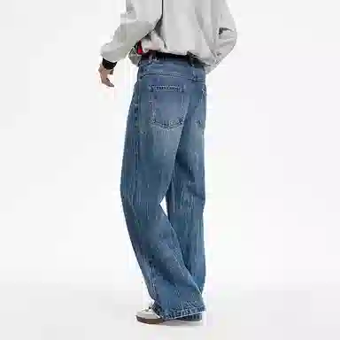 DIMC Straight Leg Jeans Blue