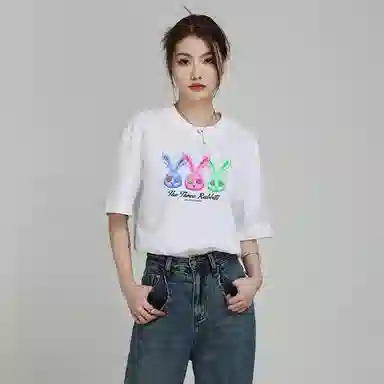 HALEBOSS Rabbit Series T-Shirt