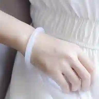 月斐 复古国潮系列 圆条玛瑙玉 玉髓 手镯 女款