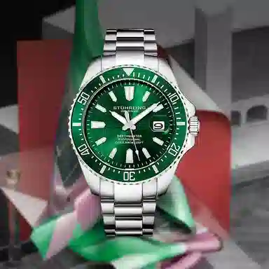 STUHRLING 44mm 3950A.3+3927.4