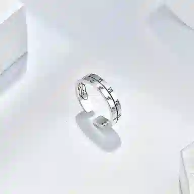 L’Estate Felice L Series LF Roman Numeral Ring