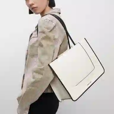 CHARLESKEITH ck Tote CreamNavyOrange