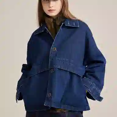 prth Promethean Denim Jacket Blue