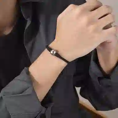 恋朵 户外可拆卸篮球足球棒球设计感 钛钢 手环 男女同款情侣款