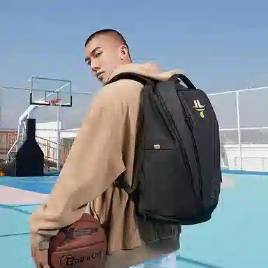 特步 运动健身多功能大容量 书包背包双肩包 男女同款情侣款