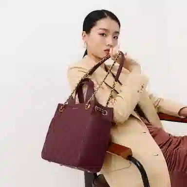 CHARLESKEITH PU CK BlackBurgundy