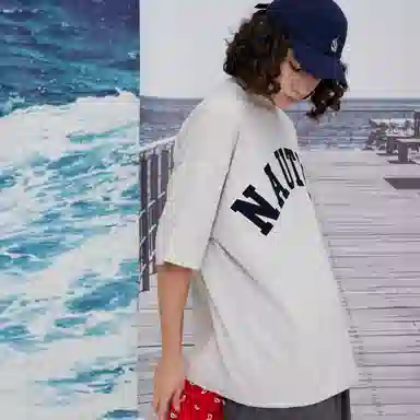 Nautica nautica white sail SS22 LogoT
