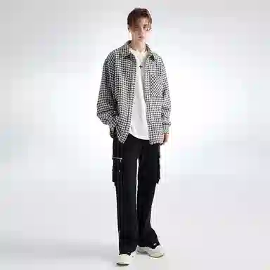 YLDP Cargo Jeans Black