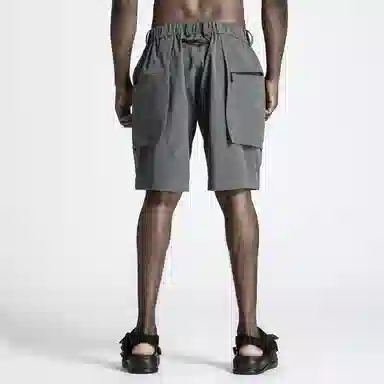 NORVINCY Printed Logo Cargo Shorts