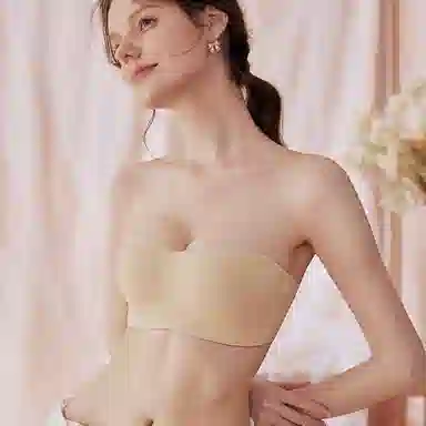 内在密码 防滑抹胸式裹胸薄聚拢防下垂文胸