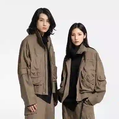 Huanzhe Retro Workwear Jacket