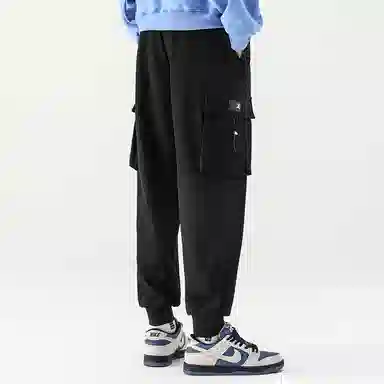 FIDO DIDO Logo Cargo Pants